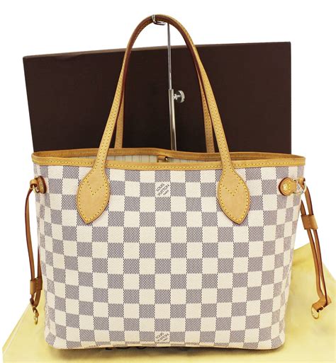 louis vuitton neverfull damier gebraucht|authentic louis vuitton damier azur.